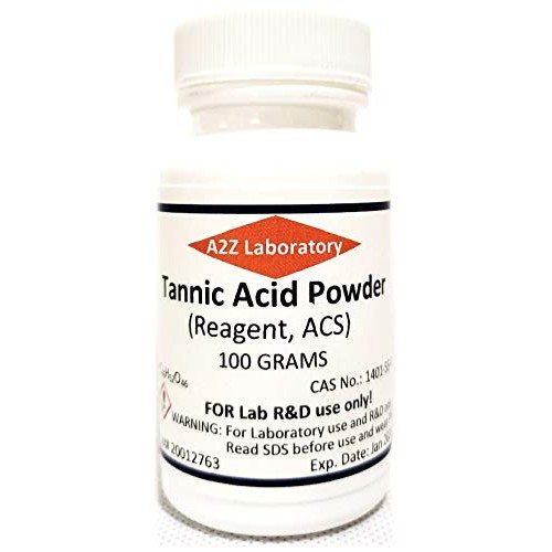 Tannic Acid Powder/Crystals/Reagent ACS/High Purity / 100 Grams/US...