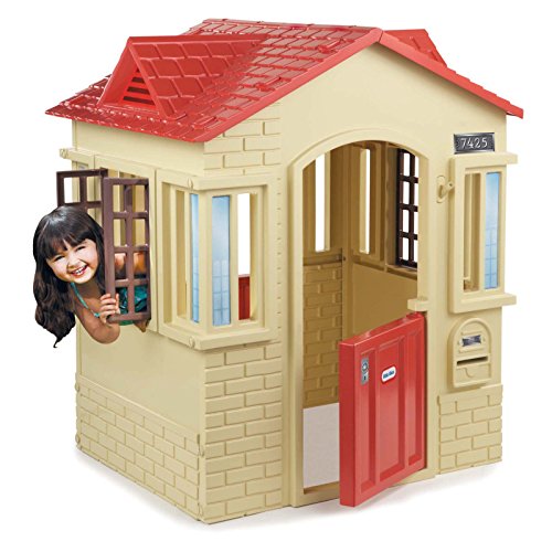 Little Tikes Cape Cottage Playhouse, Tan Finished, Garden, Outdoor...