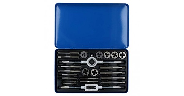 Whitworth Tap and Die Set BSW British Standard 23pc Rethreading Thread Repair Whitworth Tap and Die Set BSW British Standard 23pc Rethreading Thread Repair