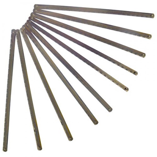 6" 150mm Junior Hacksaw Blades Metal Cutting Pack Of 10 32 TPI 