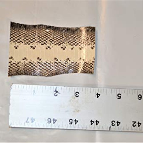 Leather Scraps Upholstery Leather 2 LB & 1Genuine Snakeskin Piece