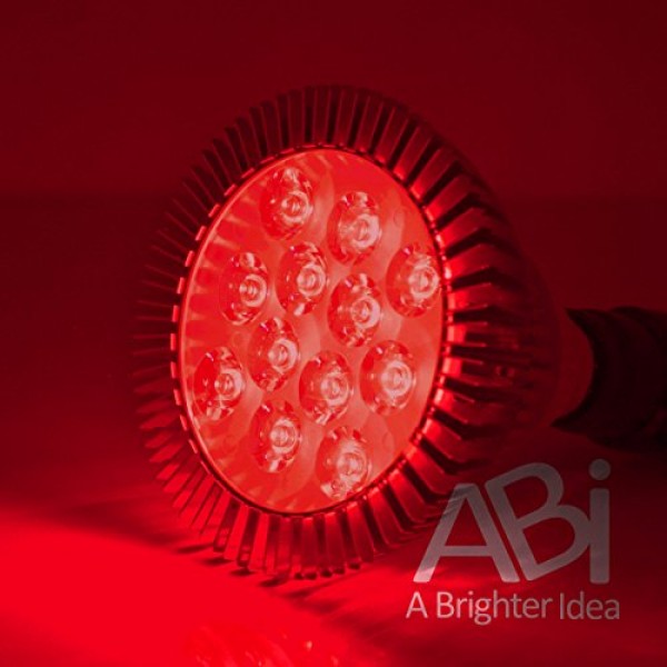ABI 12W Deep Red 660nm LED Bloom Booster Grow Light Bulb for Flowe...