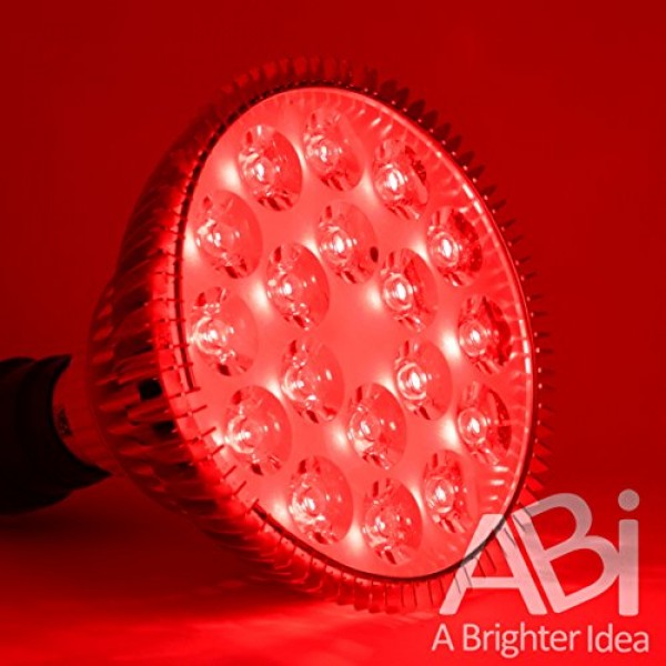 ABI 25W Deep Red 660nm LED Light Bulb Bloom Booster for Flowering,...