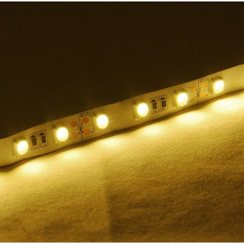 ABI Warm White High Brightness Flexible LED Light Strip with AC Ad...