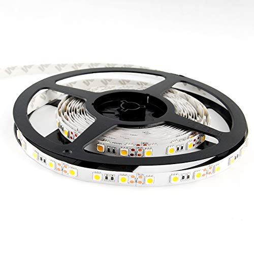 ABI Warm White High Brightness Flexible LED Light Strip with AC Ad...