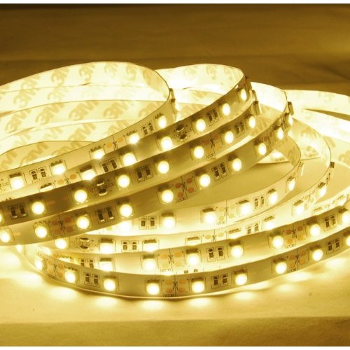 ABI Warm White High Brightness Flexible LED Light Strip with AC Ad...
