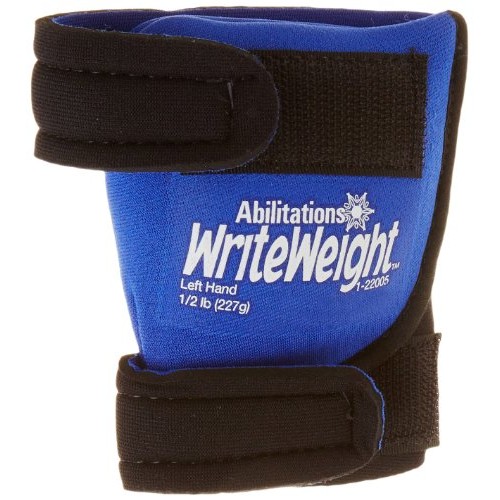 CanDo Palm Weights, Child Size Left Hand, 1/2 pound