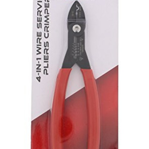 ABN 4-in-1 Wire Service Pliers Crimper, 9in x 3in