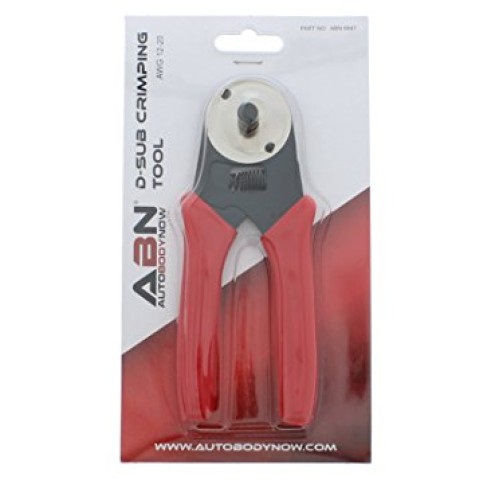ABN Deutsch Closed-Barrel D-Sub Crimper 12-20 AWG with Ratcheting ...