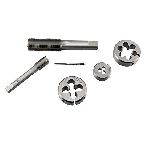 ABN Large Tap and Die Set Metric Tap and Die Kit Rethreading Tool ...