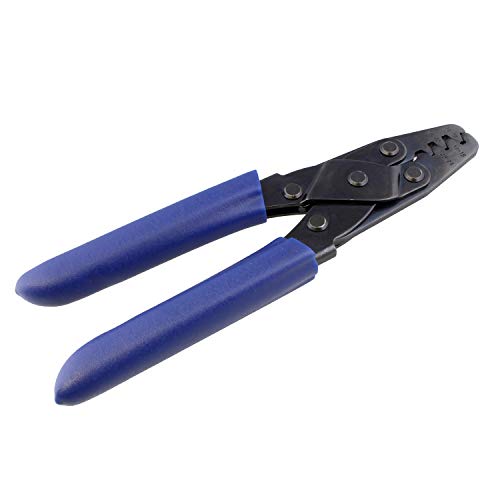 ABN Open Barrel Crimper, Wire Crimper Tool for 14-24 Gauge Wire, P...