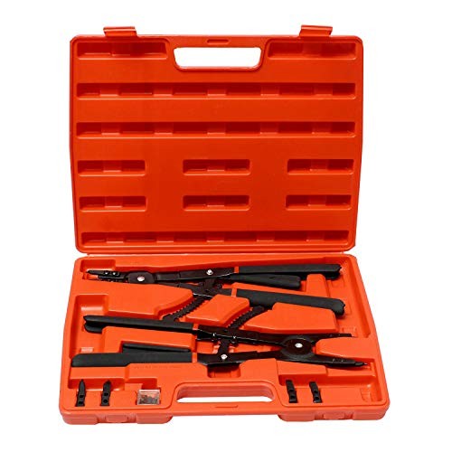 ABN Snap Ring Pliers Set – 16 Inch Internal External Snap Ring Pli...