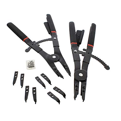ABN Snap Ring Pliers Set – 16 Inch Internal External Snap Ring Pli...