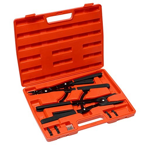 ABN Snap Ring Pliers Set – 16 Inch Internal External Snap Ring Pli...
