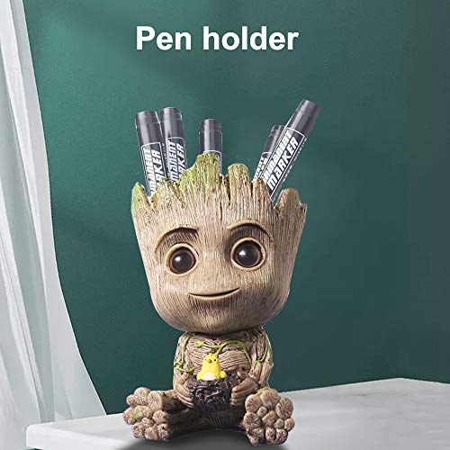 Baby Groot Flowerpot Succulent Planters Pot,Cute Groot Model for G...