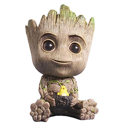 Baby Groot Flowerpot Succulent Planters Pot,Cute Groot Model for G...