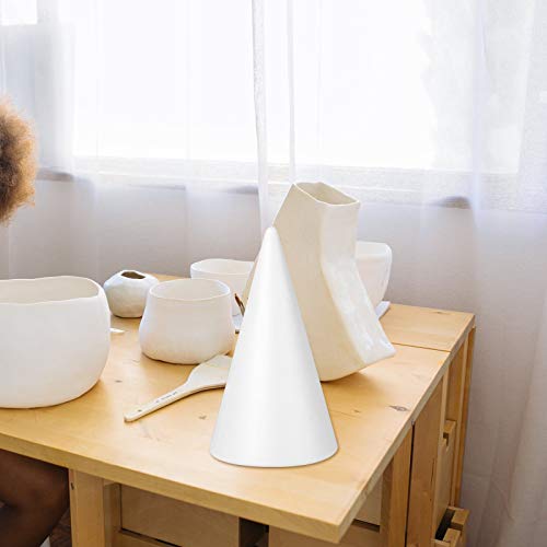 ABOOFAN 2pcs Craft Foam Cone for DIY Crafts White Polystyrene Cone...