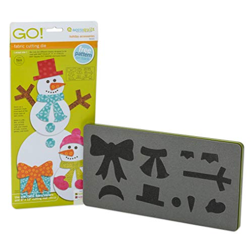 AccuQuilt Go Fabric Cutting Dies It Fits, Holiday Accessories