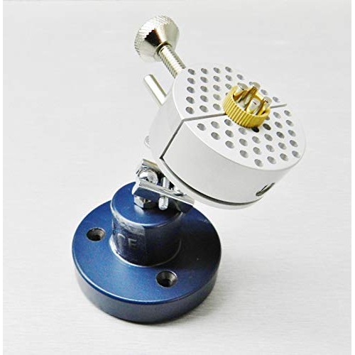 Universal Work Holder Peg Clamp Revolving Bench Tool Fixture on Base