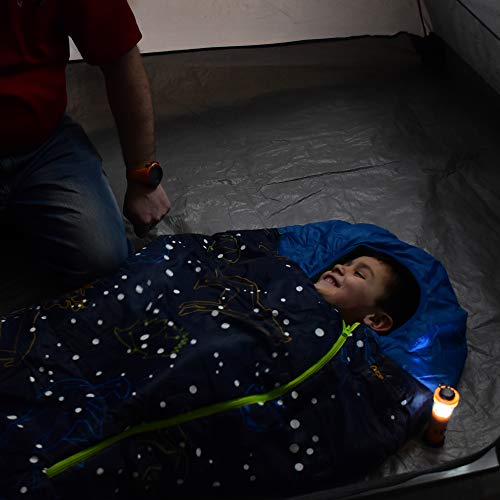 AceCamp Glow Mummy Parent Blue, Kids