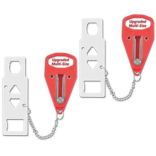 AceMining Portable Home Security Door Locker Travel Lockdown Locks...