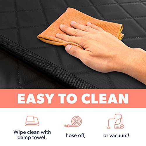 Active Pets Dog Car Seat Cover for Back Seat - Durable, Nonslip, W...