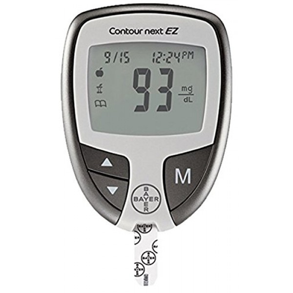 Contour NEXT Diabetes Testing Kit, 100 Count | Contour NEXT EZ Met...