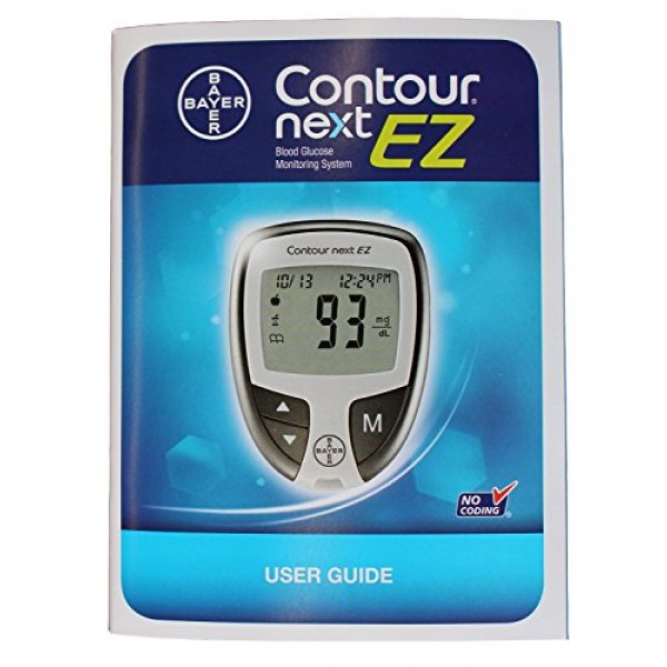 Contour NEXT Diabetes Testing Kit, 100 Count | Contour NEXT EZ Met...