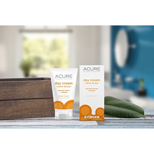 Acure Brilliantly Brightening Day Cream, 1.7 Fluid Ounce Packagin...