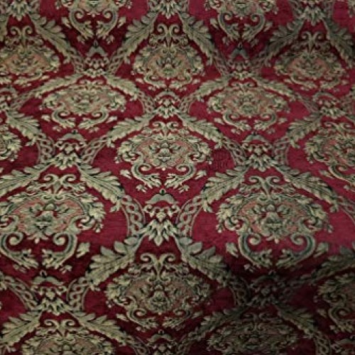 Chenille Baroque Upholstery, Damask Tapestry Chenille Fabric - Uph...