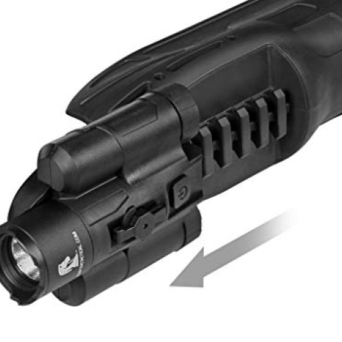 Adaptive Tactical Shot Forend Grip Picatinny Rail Flashlight fi...