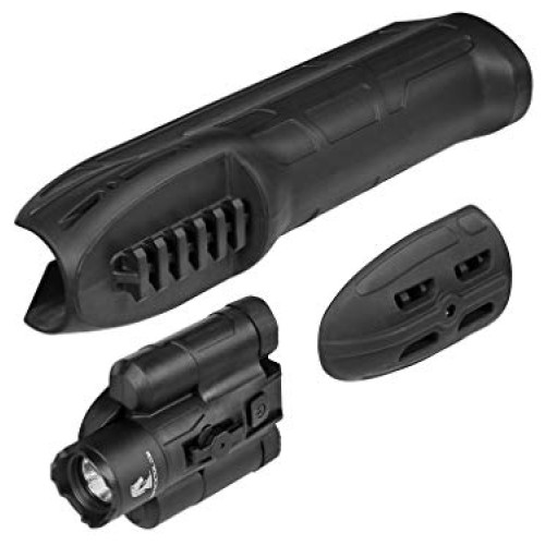 Adaptive Tactical Shot Forend Grip Picatinny Rail Flashlight fi...