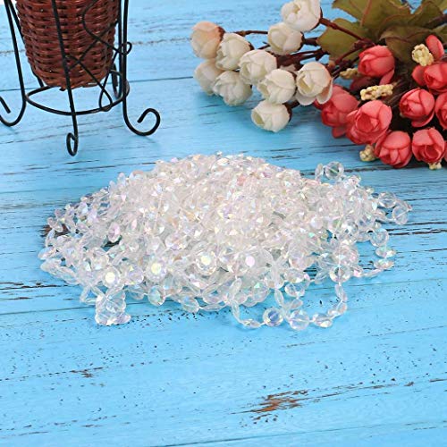 ADOSOUL 1 Pack Beads Octagonal Crystal Beads Window Door Curtains ...