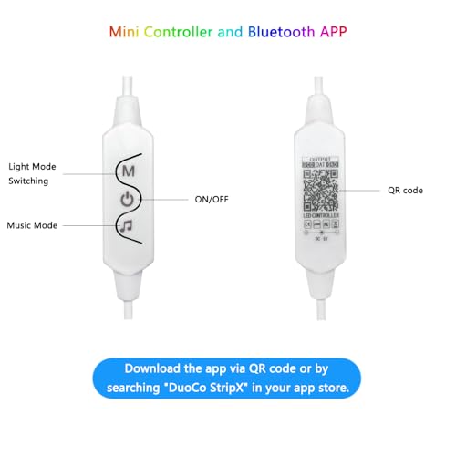Smart LED Lights WS2812b controller WS2811 IC Addressable LED Stri...