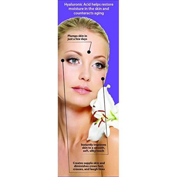 Advanced Clinicals Hyaluronic Acid Face Serum. Anti-aging Face Ser...