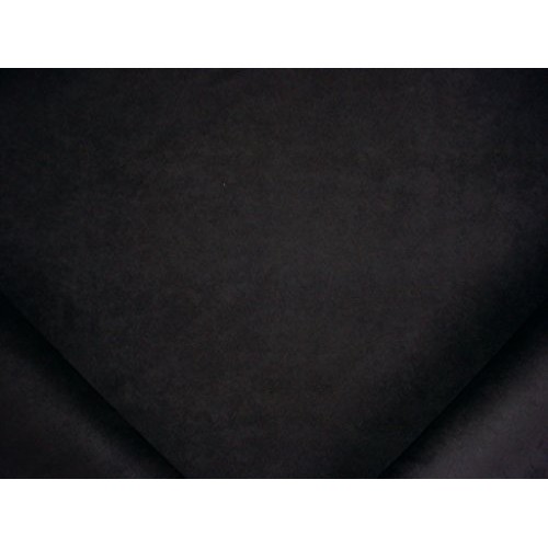 Advantage Fabrics Trusuede - Jet Black Designer Faux Suede Leather...