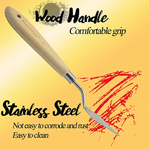 AebDerp 5 Pieces Painting Knives Oil Painting Scraper Shovel Paint...