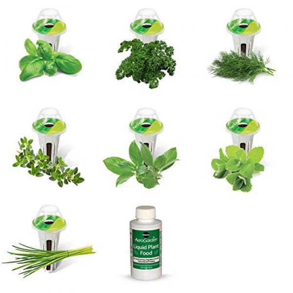 AeroGarden Gourmet Herb Seed Pod Kit 7 pod