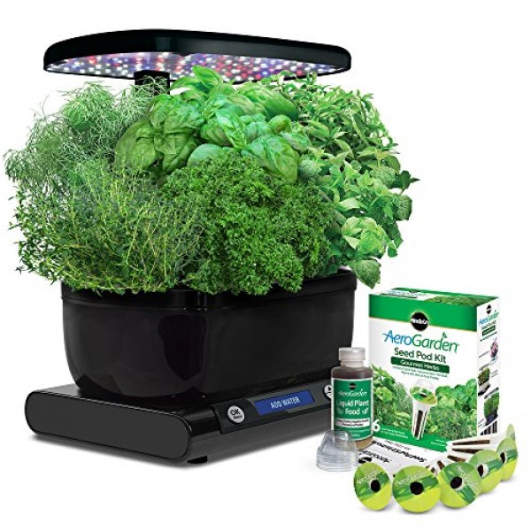 AeroGarden Harvest LCD Control Panel with Gourmet Herb Seed Pod ...