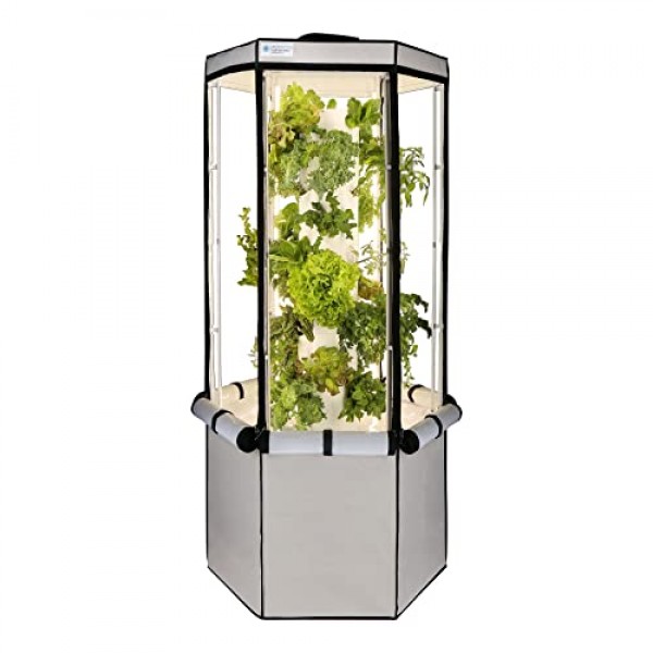 Aerospring 27-Plant Vertical Hydroponics Indoor Growing System - P...