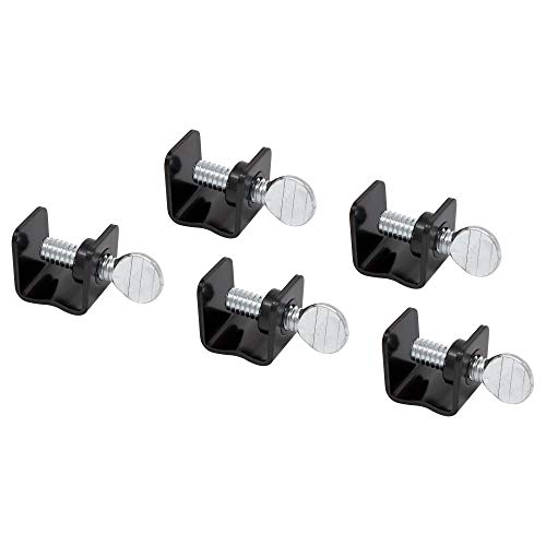 AES Industries Mini Panel Clamp 5 Pack - Usable 1/2 Jaw Opening w...