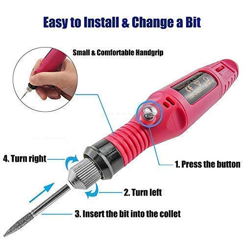 Afantti Electric Micro Engraver Pen Mini DIY Engraving Tool Kit fo...