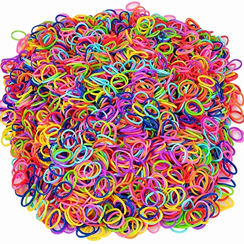 Affect Shop 7100+pcs 18 Colors Rubber Bands Loom Kit with Accessor...