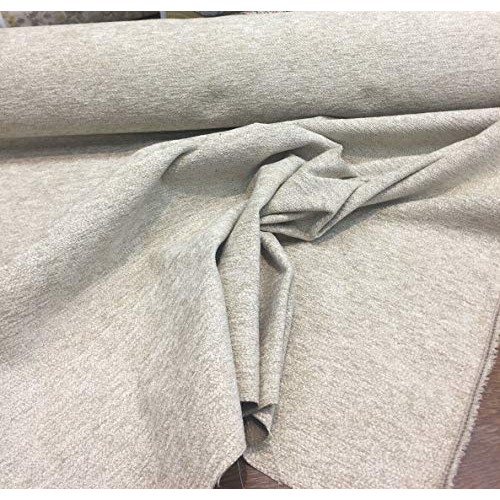 20 Yard Roll Beige Fabric Chenille upholstery Fabric couch pillow ...