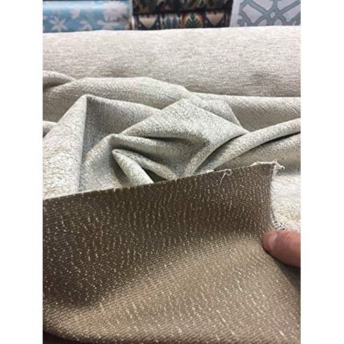 20 Yard Roll Beige Fabric Chenille upholstery Fabric couch pillow ...