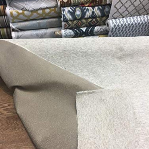 20 Yard Roll Beige Fabric Chenille upholstery Fabric couch pillow ...