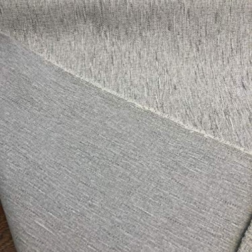 Avenger Pumice White Gray Tweed Soft Chenille Upholstery Fabric by...