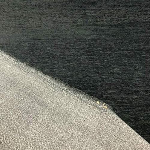 Barcelona Indigo Chenille Upholstery Fabric By The Yard