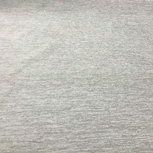 Barcelona Silver Soft Chenille Upholstery Fabric By The Yard