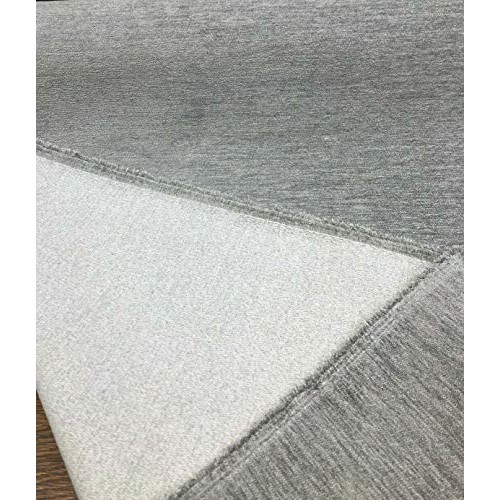 Barcelona Silver Soft Chenille Upholstery Fabric By The Yard